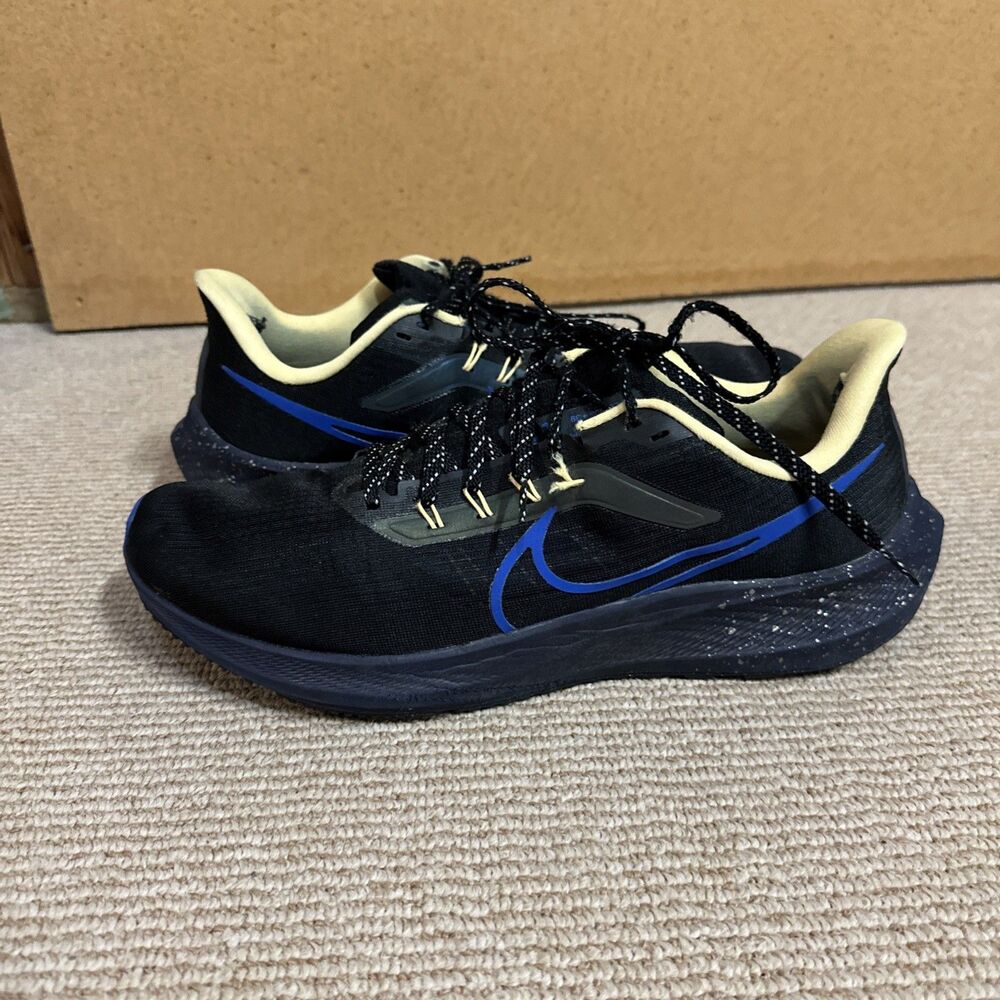 Nike Air Zoom Pegasus 39 size 14 Black Hyper Royal Speckled edition *READ*